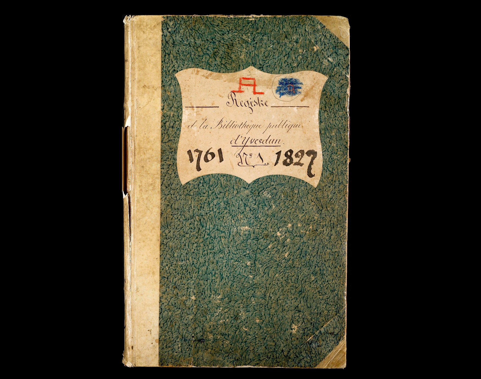 Premier registre de la bibliothèque (1761-1827)