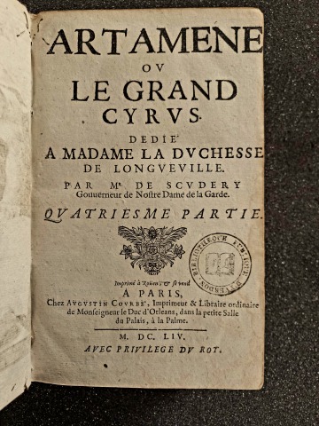 Artamène ou le grand Cyrus